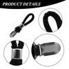 8 Pieces Black Towel Clips, Coat Clips, Bathroom Clips, Drying