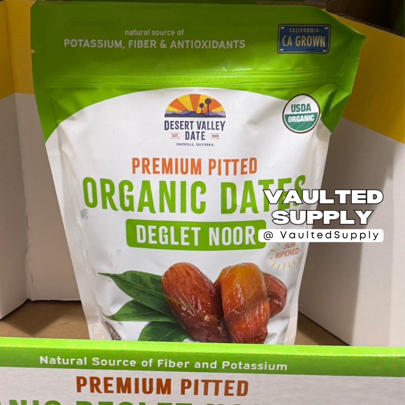 Desert Valley 2 Packs Desert Valley Organic Dates Deglet Noor