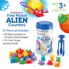 Learning Resources Grab & Sort Fine Motor Alien Counters -