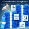 nappy bin refills, 7-Layer Odour Control Leakproof Diaper Disposal Bags,