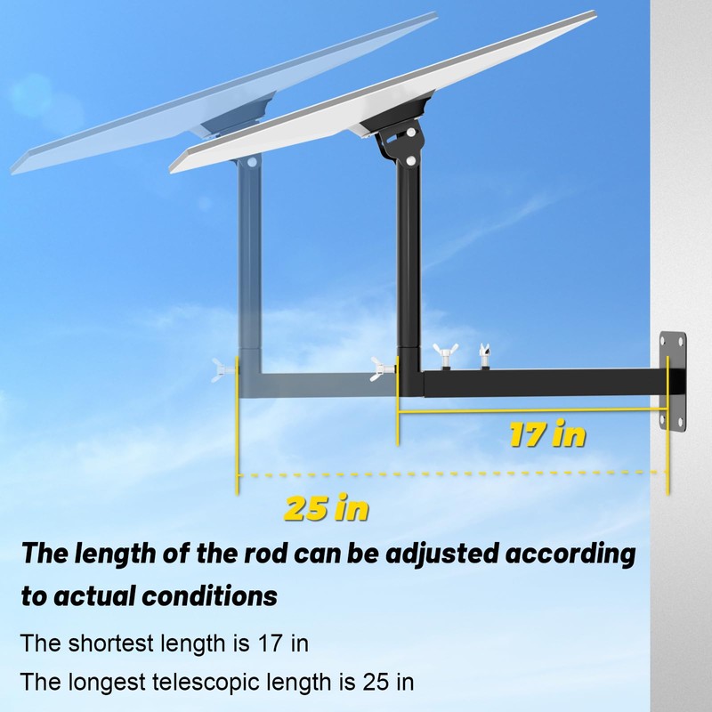 Adjustable Starlink Gen 3 Roof Ridge Mount, Ybervont Starlink Mounting