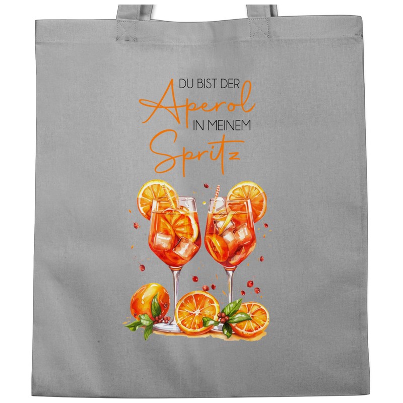 Shirtracer - Cotton Bag - Du bist der Aperol in