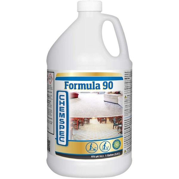 Chemspec Formula 90 Professional Carpet Cleaning Detergent for Commercial and Heavily Soiled Carpets(4 pk) (LF904G)