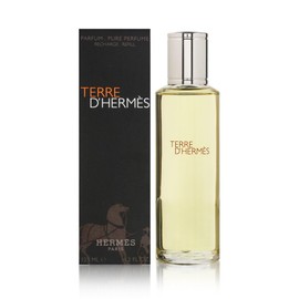 Hermes Terre D'hermes Pure Perfume Refillable for Men, 4.2 Ounce