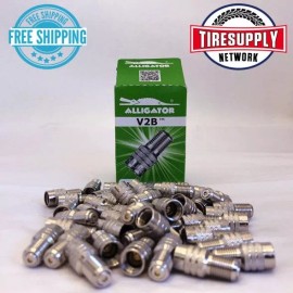 Alligator V2B Tire Valve Stem Double Seal Cap  (50 Qty) BRAND NEW SEALED IN BOX