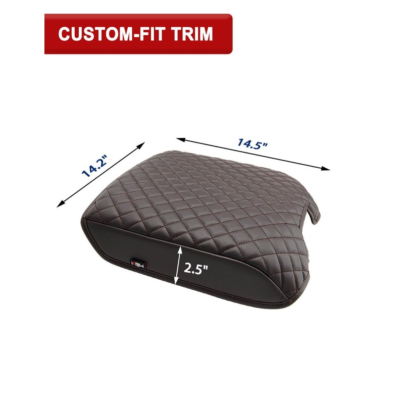KBH Center Console Armrest Cover for 2014-2018 Chevy Silverado &
