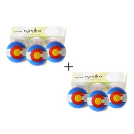 Navika Golf Balls- Colorado State Flag (6-Pack)