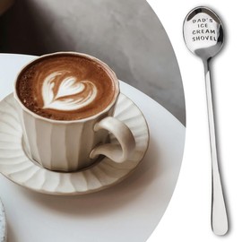 Dad Daddy Birthday Gifts for Dad Dads Ice Cream Shovel Spoon Gift for Father Dad Christmas Retirement Gifts from Daughter Son Best Dad Gifts for Step Dad Gifts for Dad Birthday Presents for Papa Spoon