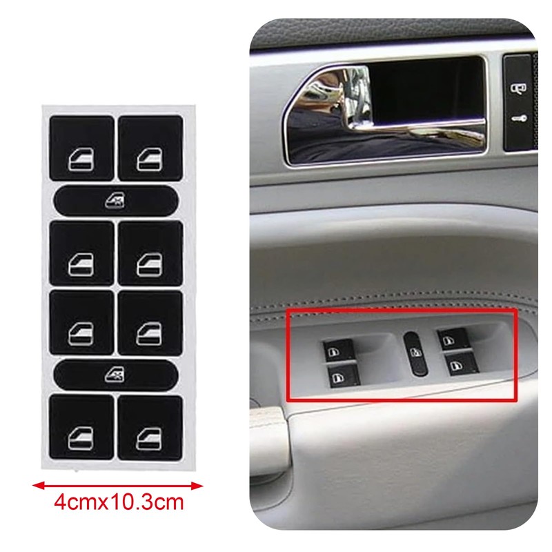 Wjelet Sticker for Volkswagen Centre Console Repair Kit Fix Scratch-Resistant