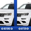 GRIDREADY Compatible with 2014-2021 Jeep Grand Cherokee Headlight Amber Delete