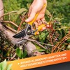 GRÜNTEK Bypass Secateurs Woodpecker, Allround Comfort Gardening Pruning Shears/Scissors with