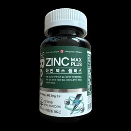 The Real Zinc Zinc Max Plus 102g 1ea / 더리얼 아연 징크 맥스 플러스 102g 1개