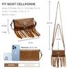 LAVAWA Small Crossbody Bags for Women Crossbody Handbag Fringe Purse