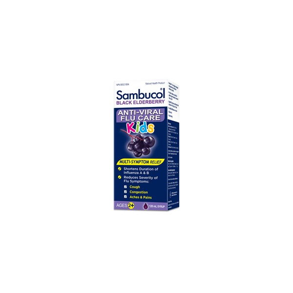 Sambucol Anti-Viral Flu Care for Kids (120 ml)