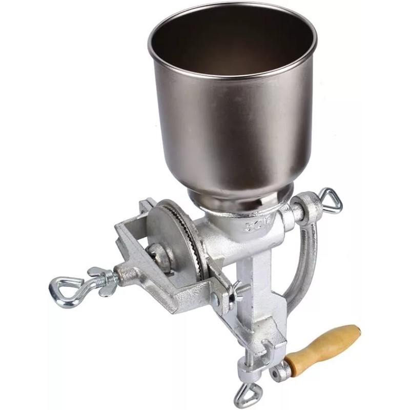 EjoyousS Máquina De Moler Maíz Granos Molino De Hierro Con