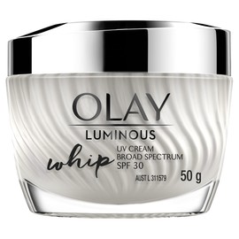 Olay Regenerist Luminous Whips Face Cream Moisturiser UV SPF 30 50g