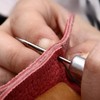 Fyearfly Leather Tool Awl, DIY Leather Craft Sewing Awl Hole,