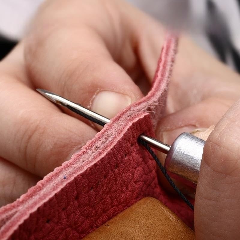 Fyearfly Leather Tool Awl, DIY Leather Craft Sewing Awl Hole,