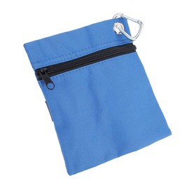 MUXSAM 1 Piece Golf Tee Bag Nylon Blue 16 x 14cm Great Accessory for Golf Enthusiasts