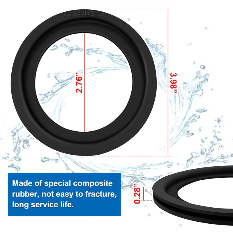 RV Toilet Seal, Flush Ball Seal Replacement for Dometic 300,