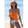 Beachsissi Women's Two Piece Swimsuits Leopard Print Bikini Twist Front