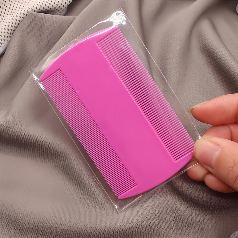 Yumflan Flea Comb, 5 Pack Double Sided Hair Combs, Fine