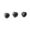 Gasea 3 Packs Router Collet Chuck Clamping Adapter for Woodworking
