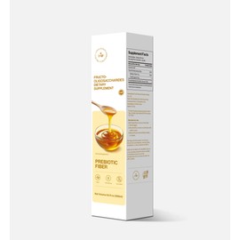 YVIP Fructooligosaccharides (FOS) Prebiotic Intestinal Support Fiber for Colon & Gut Health - Plant-Based, Vegan Friendly (290mL)