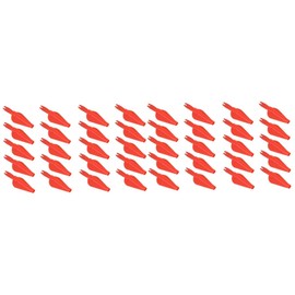 Kisangel 2sets Plastic Arrow Tail Arrow Tail Accessory 20 Replacement for Archers 20pcs*2