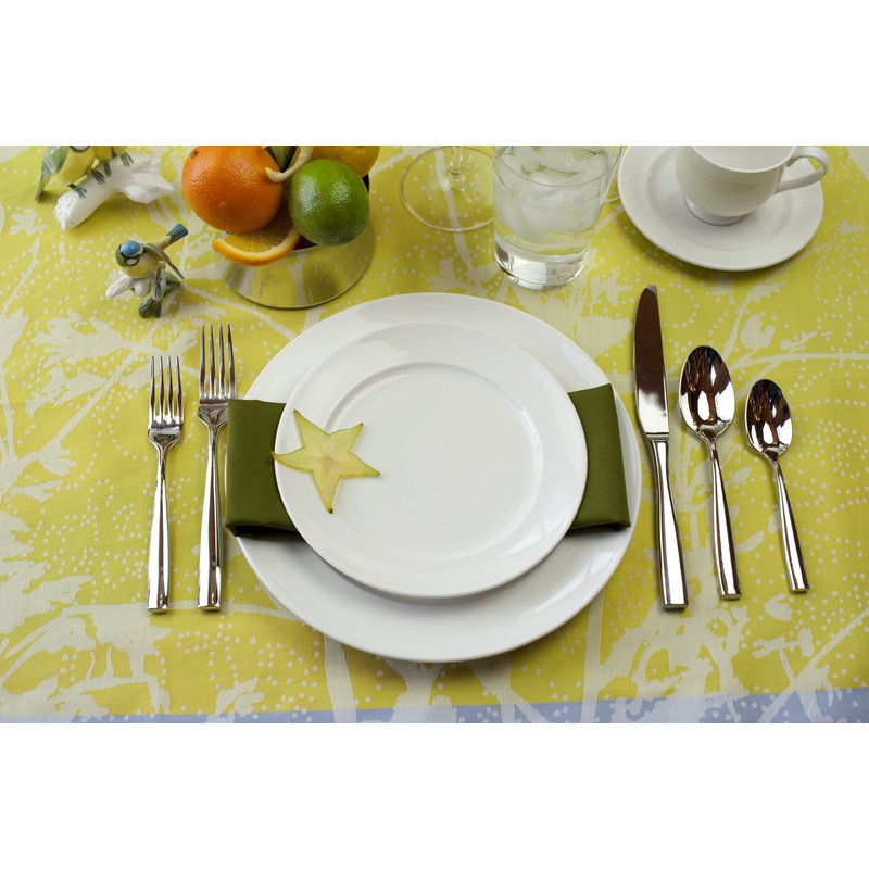 Fortessa Lucca 18/10 Stainless Steel Flatware Table Fork, Set of
