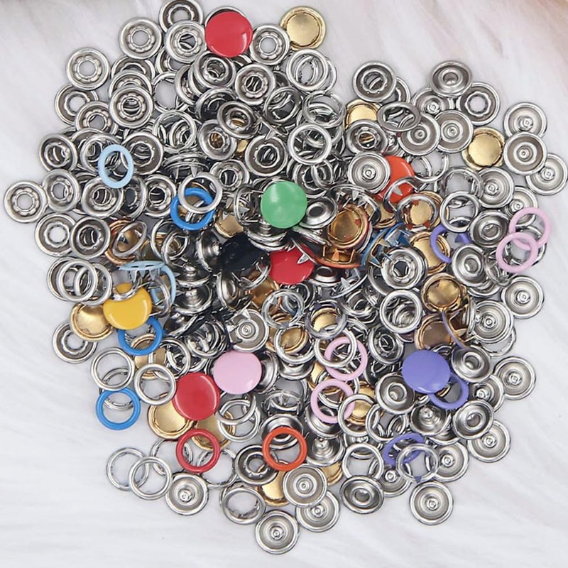 CARPEDIEM Snap Button Handy Press Tool Set DIY Easy Operation,