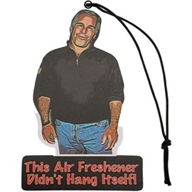 Bulletproof Enterprise Jeffrey Epstein Air Freshener (1 Pack)