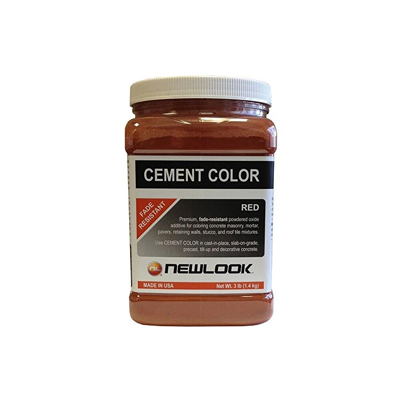 NewLook 3 lb. Red Fade Resistant Cement Color