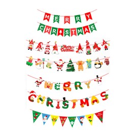 Sweet Baku Christmas Garland Set (5 Patterns) Ornaments Christmas Party Decorations (Type A)