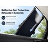 Retractable Car Sunshade for Windshield - Reflective Foldable UV Heat