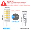 TAIYALOO G4 LED Bulb 5W 4000K Natural White 12V AC/DC