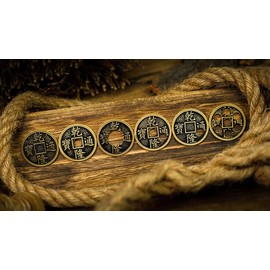MJM Crazy Chinese Coins by Artisan Coin & Jimmy Fan (Gimmicks and Online Instructions) - Trick