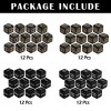 48 Pcs Abilities Keywords Counter Dice Black Shield MTG Dice
