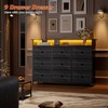 Nicehill 9 Drawer Dresser for Bedroom, TV Stand for Bedroom,