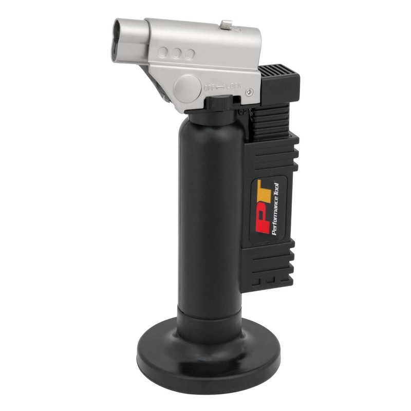 Performance Tool W2002 Refillable, Adjustable Butane Flame Mini Jet Torch