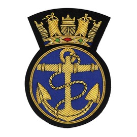 Royal Navy Embroidered Blazer badge