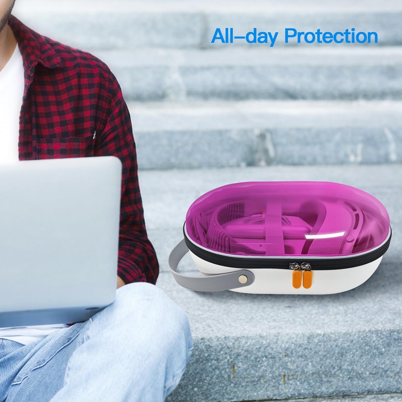AWINNER Compatible for Apple Vision Pro Case,Accessories VR Headset with