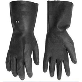 Heavy Duty Optima Tough Extra Large Rubber Gloves Industrial Flock Lined Gloves by Ramon