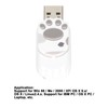 Flash Drive Portable Large Storage Stick Cat Paw Shape U