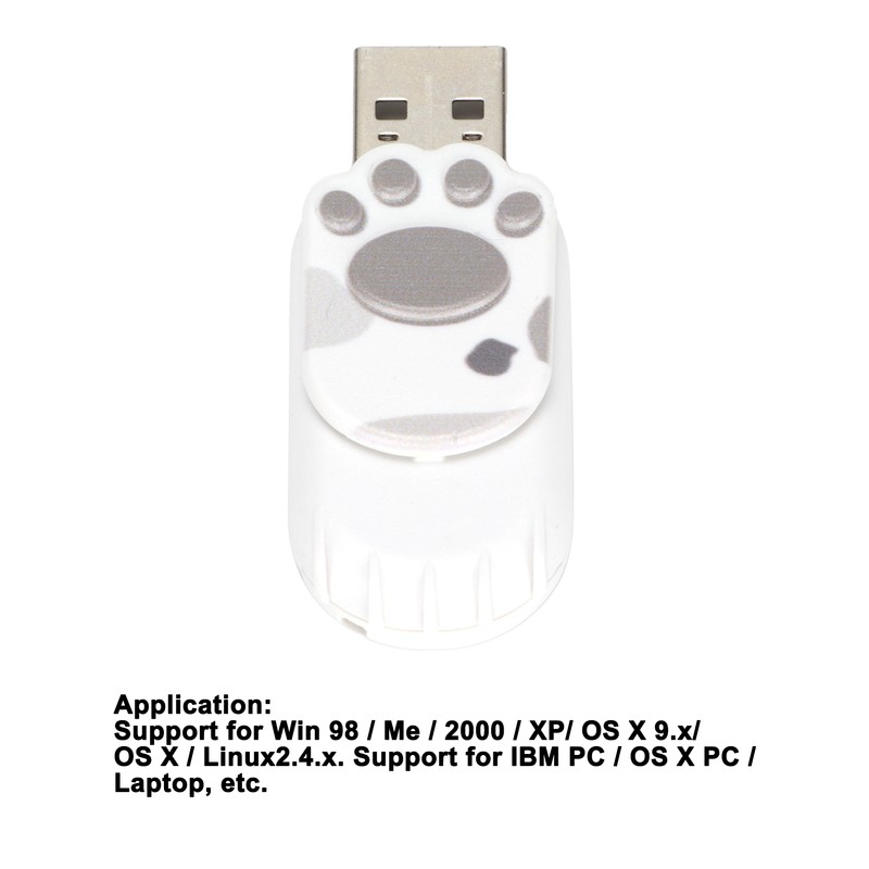 Flash Drive Portable Large Storage Stick Cat Paw Shape U