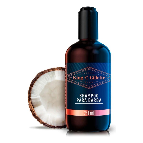 King C-gillette Shampoo Para Barba 241ml
