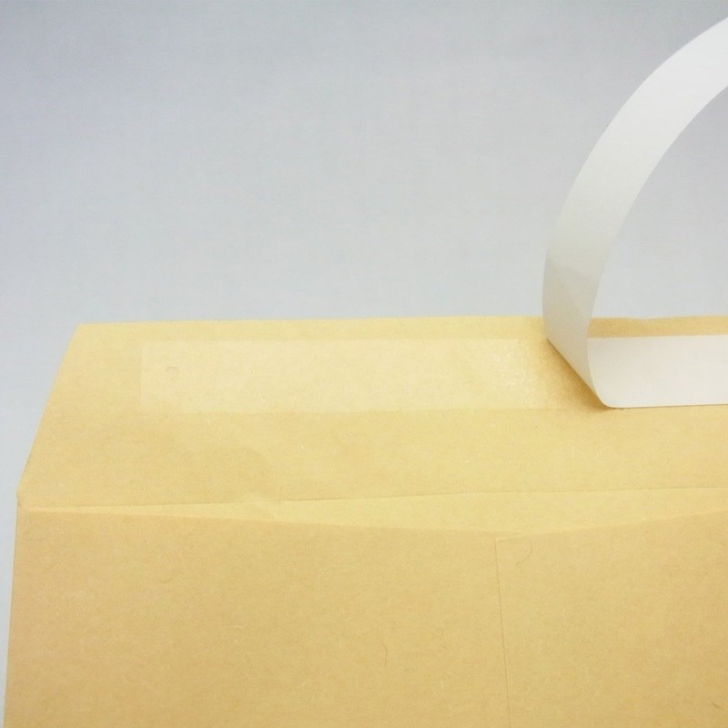 マルアイ 封筒 長形3号 長3 茶封筒 クラフト封筒 テープ付 100枚 PNO-138