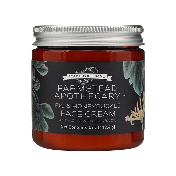 FARMSTEAD APOTHECARY Fig And Honey Face Cream, 4 OZ