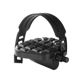 Laroal 2 Pieces Bicycle Pedal Straps Fitness Bike Pedal And Strap Fixture Set Replacement Fitness Pedal Adjustable Pedal Straps For Exercise Bike Spin Stationary Bike