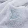 Möve Super Fluffy Guest Towel, 100% Cotton, Silver, 30 x